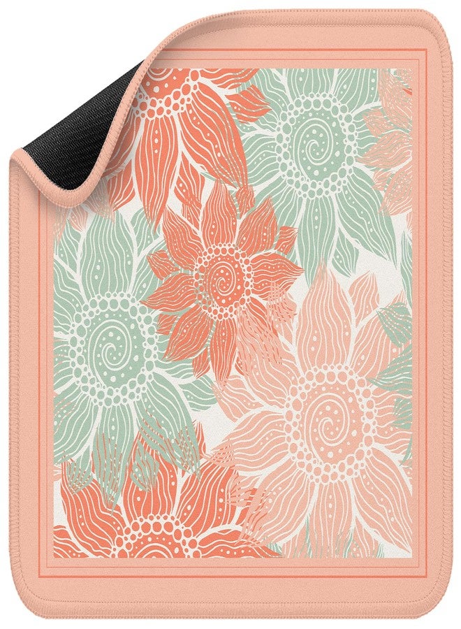 molovsiny Mahjong Mat for Table - Durable Mahjong Table Cover with Unique Design, Premium Mahjong Accessories, Perfect Mahjong Gifts for Women, Game Mat for Mahjong and Board Game Enthusiasts (Peach Blossom) - Image 1